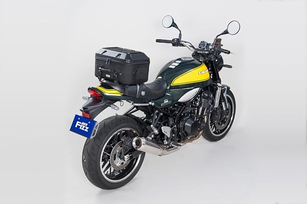 TANAX タナックス モトフィズ バイク用バッグ シートバッグ ツアーシェルシートバッグM MFK-1011,1012 ・ サイドバッグ ツアーシェルケースM MFK-3004,3005 グロスブラック・エンボスブラック - 2