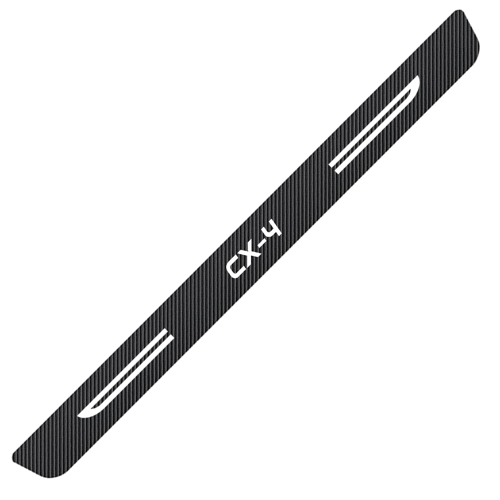WXH97F Car Rear Bumper Protector for Mazda CX-4 2010-2025 2026 Carbon Fiber Boot Sill Guard Anti-Scratch Luggage Protective Sticker Self-Adhesive Waterproof Strip 90cm