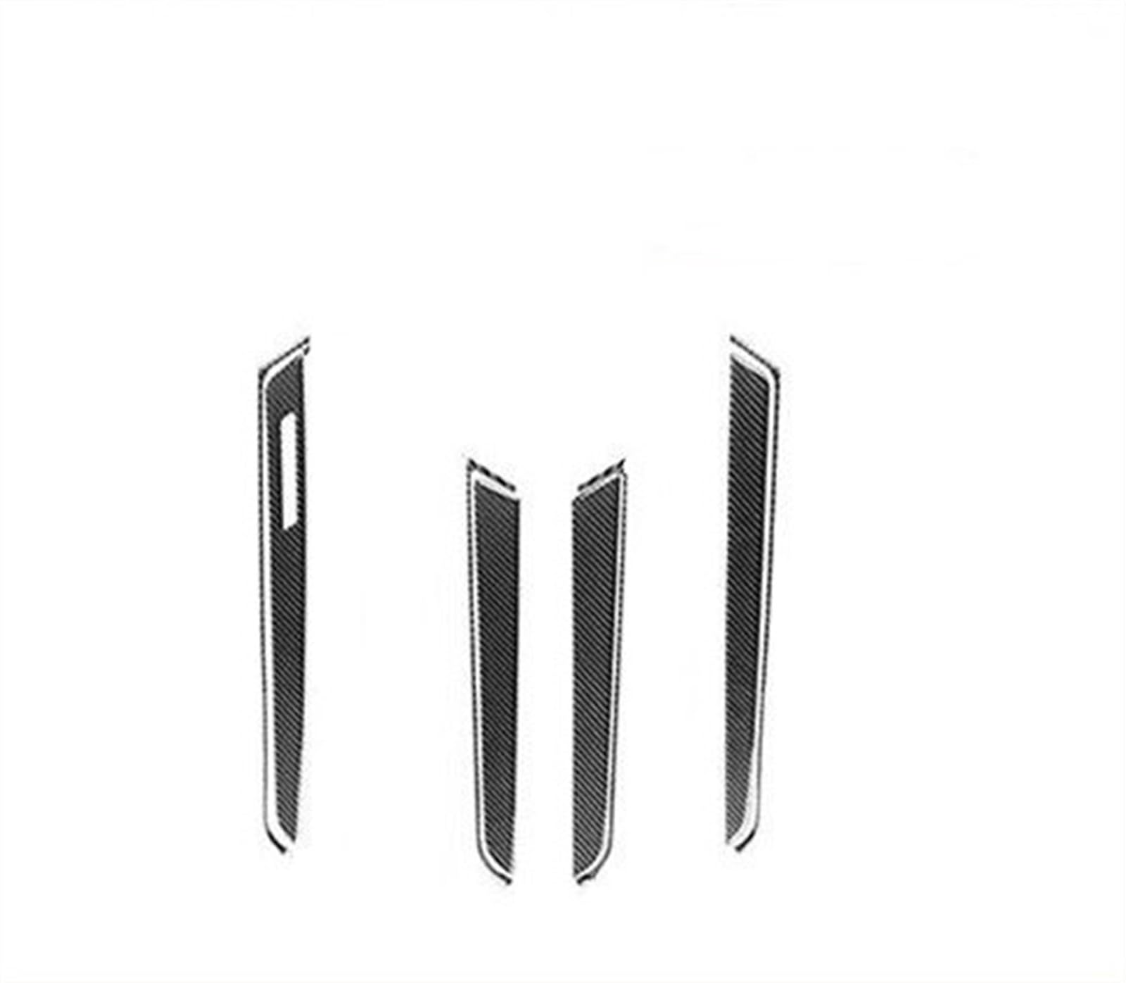 Csspdm A Lhd Car Interior Accessories Modification Door Panel Trim Strips Handle Stickers For Audi A6 S6 C6 2005-2011(A Lhd)