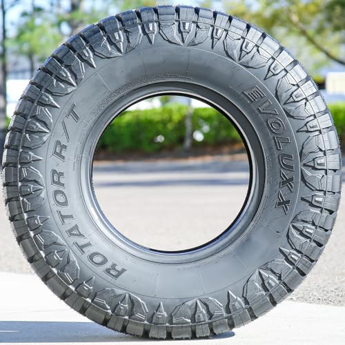 Evoluxx Rotator R/T All-Terrain Mud Off-Road Light Truck Radial Tire-31X10.50R15LT 31X10.50X15 31X10.50-15 109Q Load Range C LRC 6-Ply BSW Black Side Wall - Thumbnail 3