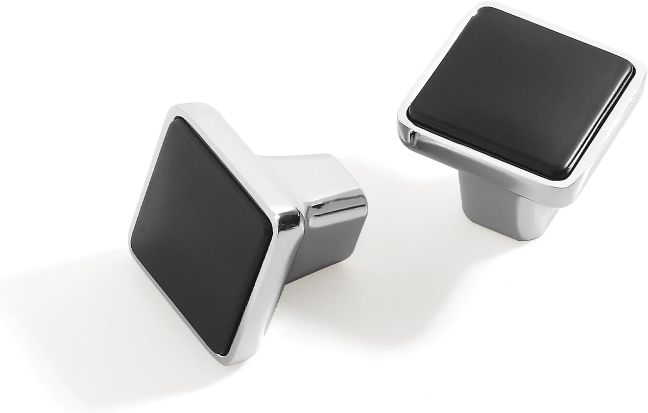 5 Pack Kitchen Cabinet Handles Matte Black and Gold Cabinet Pulls Modern Dresser Drawer Knobs for Bathroom Bedroom Bar Cabinet Aluminum Furniture Hardware (5, Black Gold 7.9in/202mm)