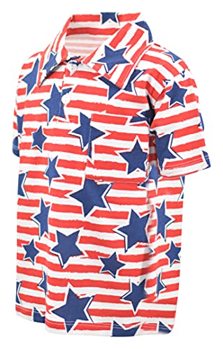 Image of Unique Baby Short Sleeve Collared Boys Polo Shirt, Toddler Kids Polo Shirts