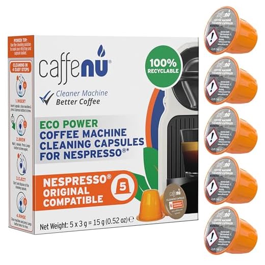 Caffenu Nespresso Cleaning Pods