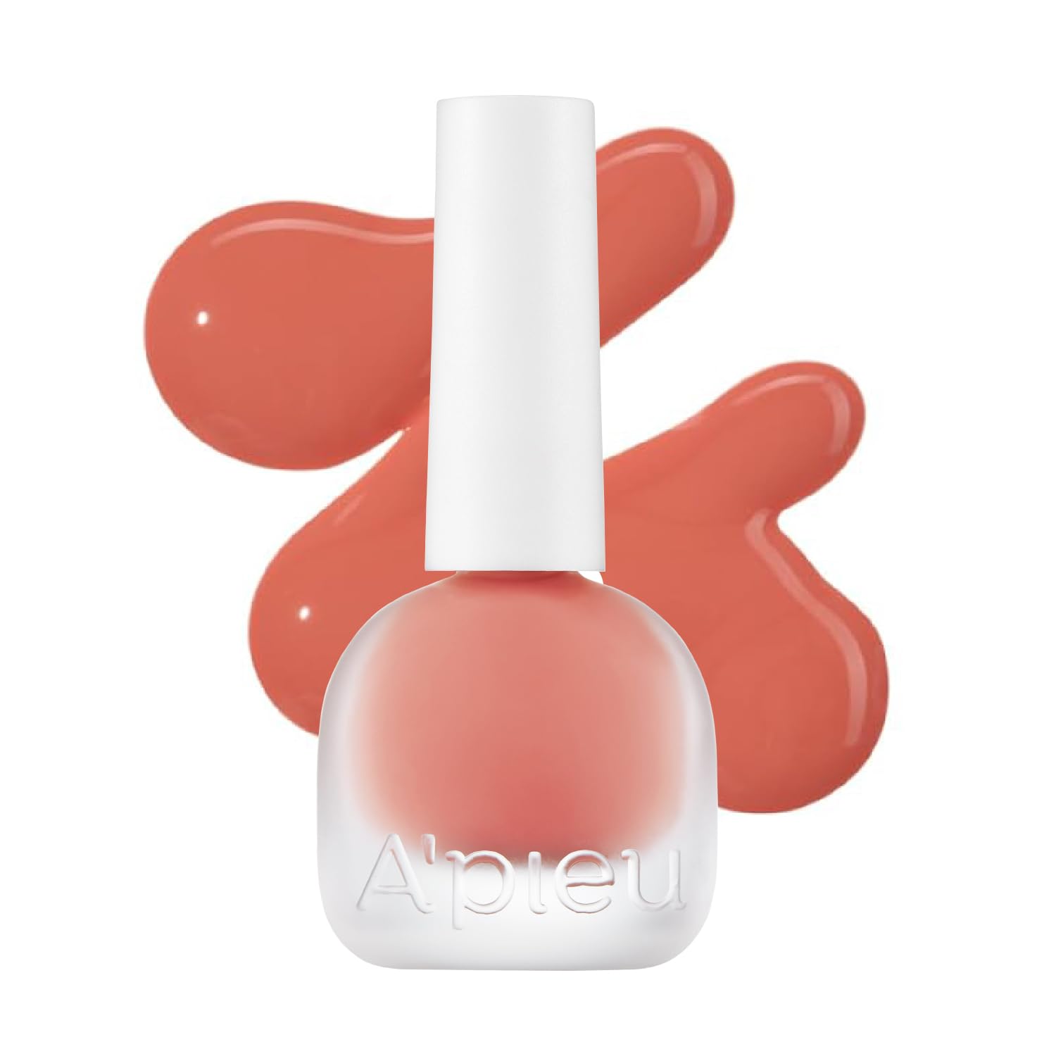 Juicy-Pang Water Blusher [CR01] (0.31 fl oz) - Dewy-Liquid Cheek Color with Fruity Tint and Soft Blendable Texture. Fruit Extract Blend, Rose Flower Water.