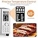 Nuwave Bravo Air Fryer Toaster Smart Oven, 10-in-1 Countertop Convection, 1800 Watts, 21-Qt Capacity, 50°-450°F Temp Controls, Top and Bottom Heater Adjustments 0%-100%, PFAS Free, Stainless Steel