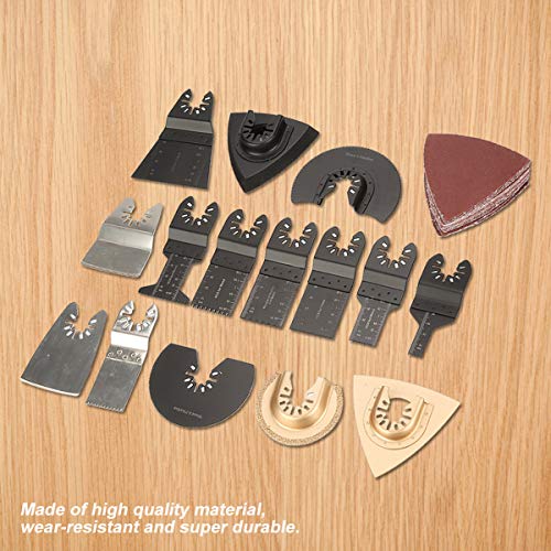 Loijon 40 pçs/set Oscilante Lâmina de Serra Kit de Ferramentas Múltiplas Multifuncional Serra Oscila