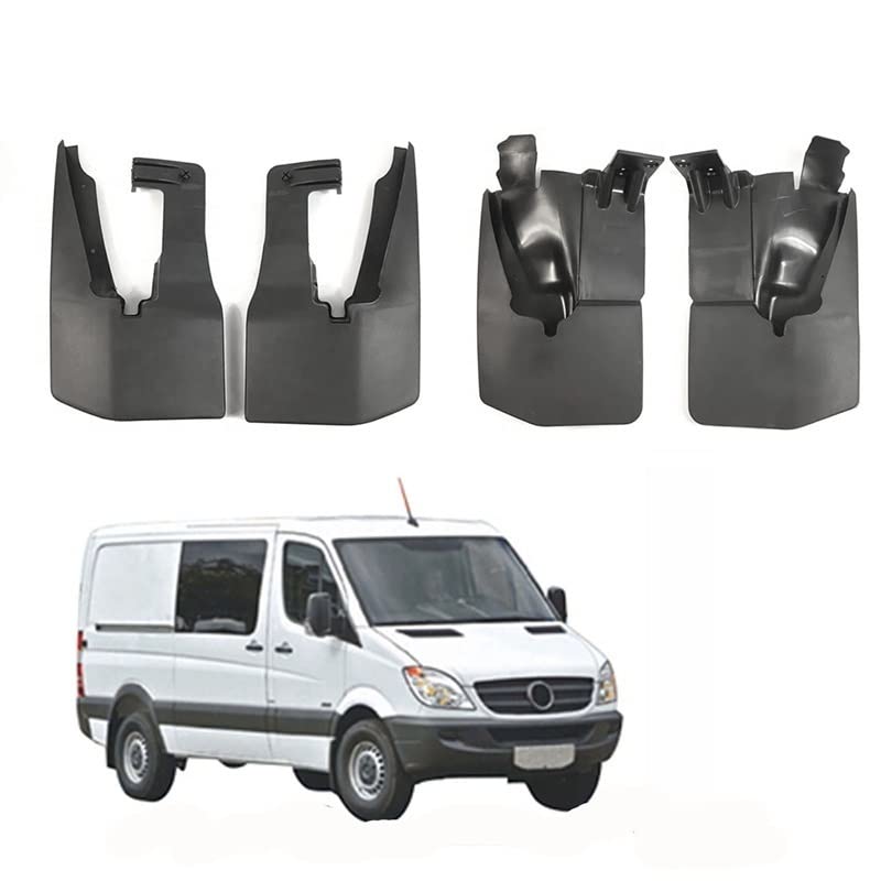 Guardabarros de coche Sprinter W906 protegen la rueda trasera contra impactos 2