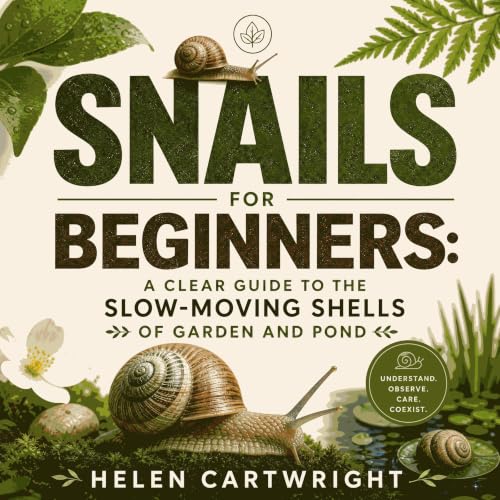 Couverture de Snails for Beginners: A Clear Guide to the Slow-Moving Shells of Garden and Pond