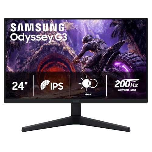 Image of Samsung 24 inch Odyssey G3 (G30H) IPS FHD 200Hz Gaming Monitor