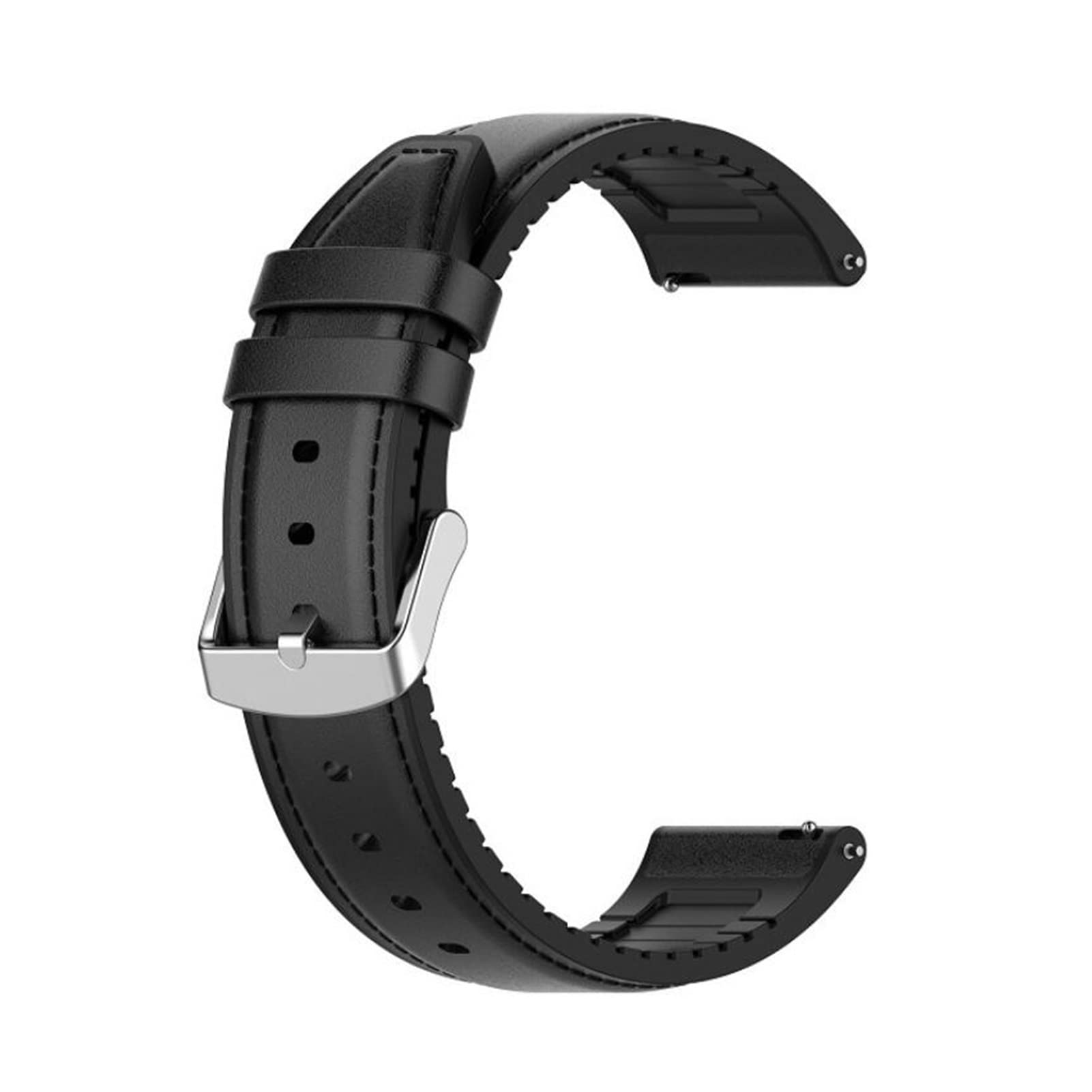 Almvis Silicone Leather Replacement Watchband Fit For Lemfo Fit