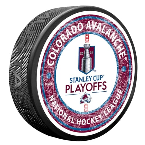 Sports Decor Colorado Avalanche Puck | 2024 Stanley Cup Playoffs Center Ice