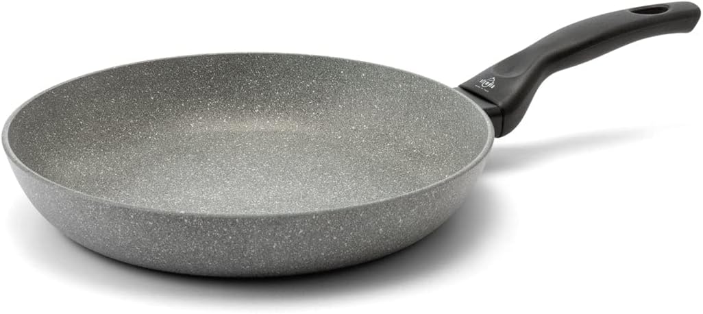 Olympia Rocker Non-Stick PFOA-Free Die-Cast Aluminum Fry Pan, Made in Italy (7.9 Inch)