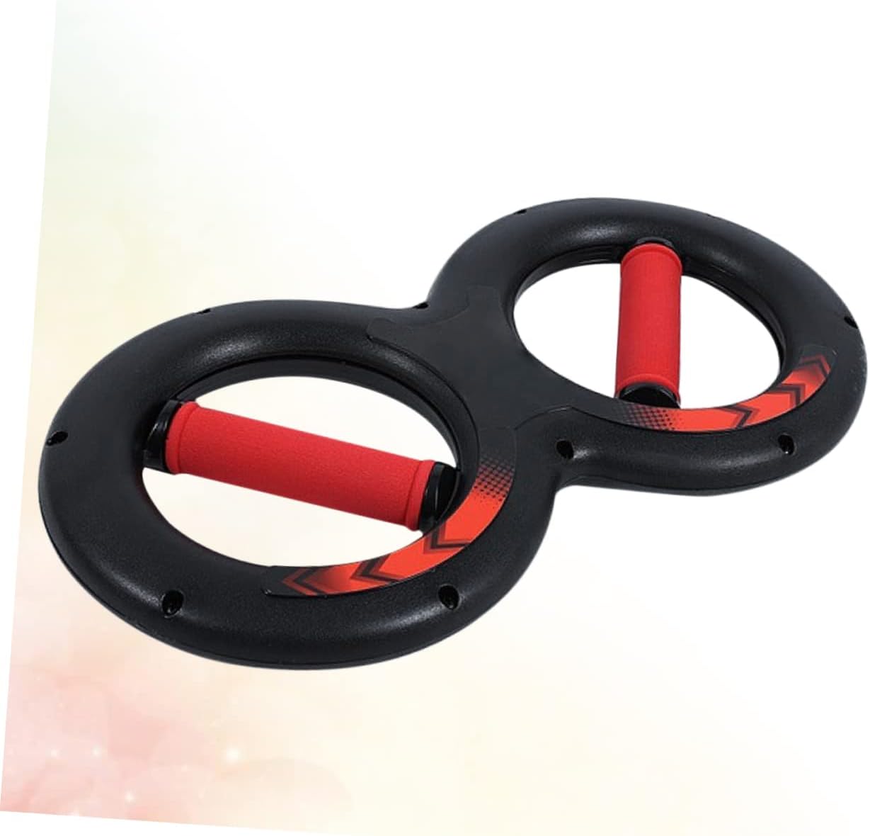 Milisten Multifunctional Shaped Wrist Strength Trainer for Hand and Forearm Exercise Strengthened Grip Device Red for Climbers Weightlifters and Athletes
