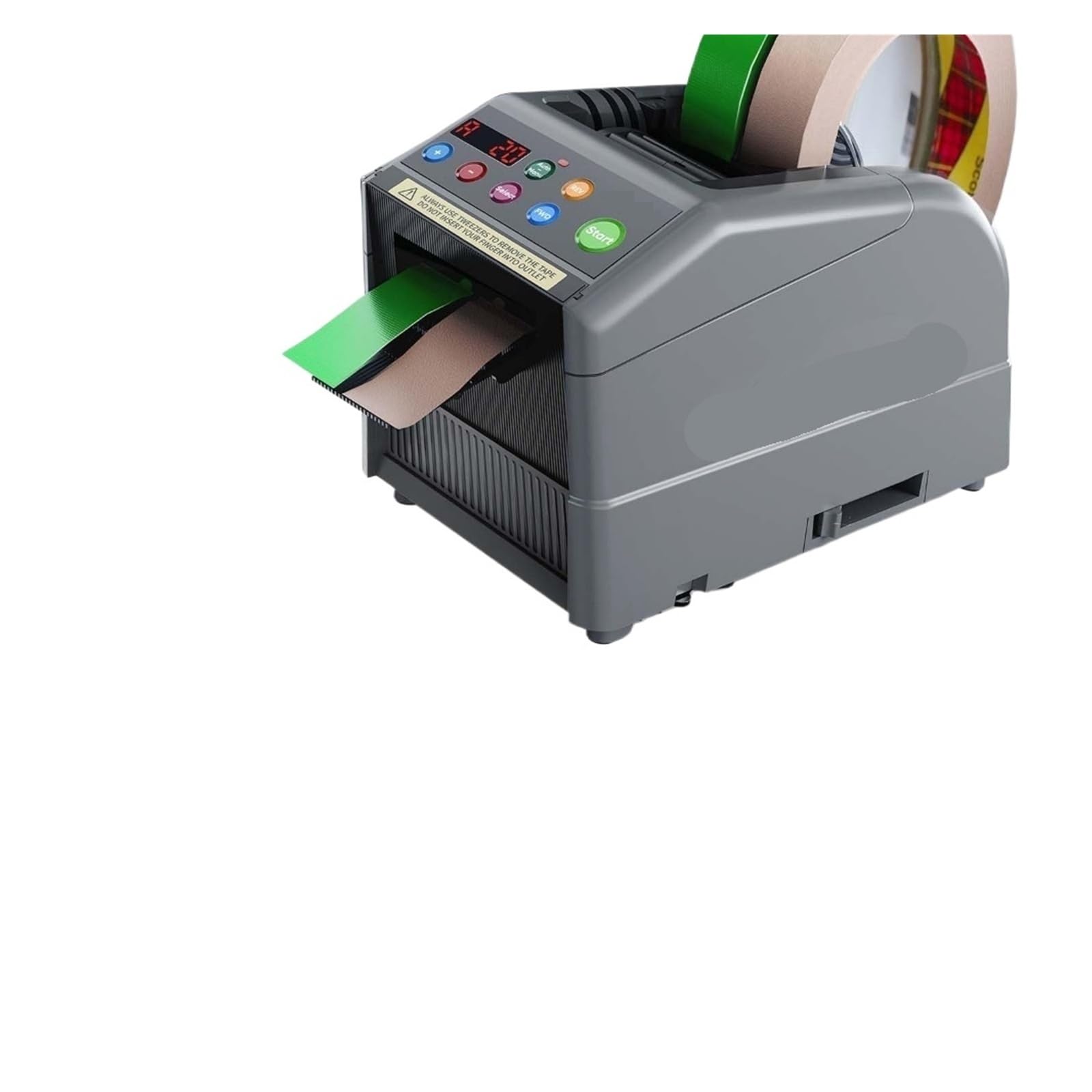 Macchina automatica for il taglio del nastro, distributore automatico di nastro intelligente