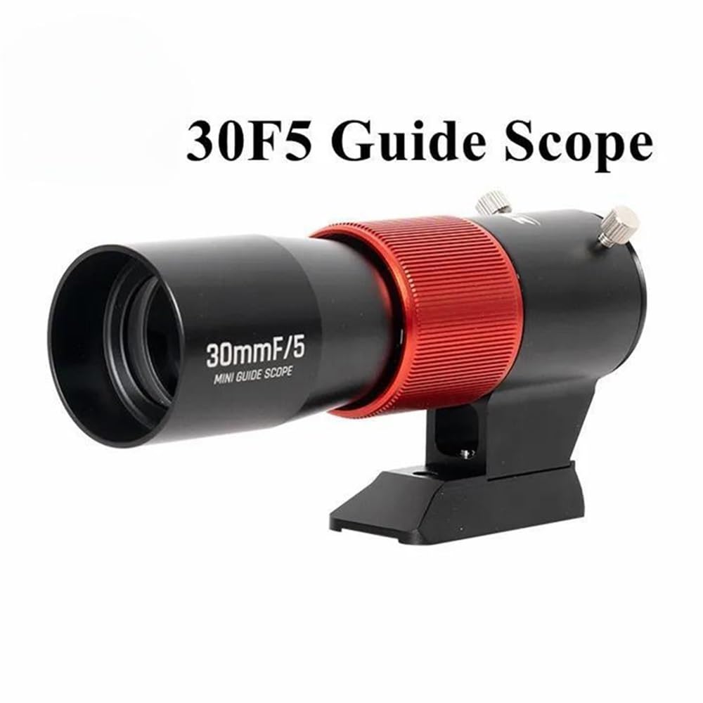 Accessoires pour télescopes 30F5 Mini Lunette de Guidage 30mm F/5 Accessoire astronomique Oculaires pour télescopes