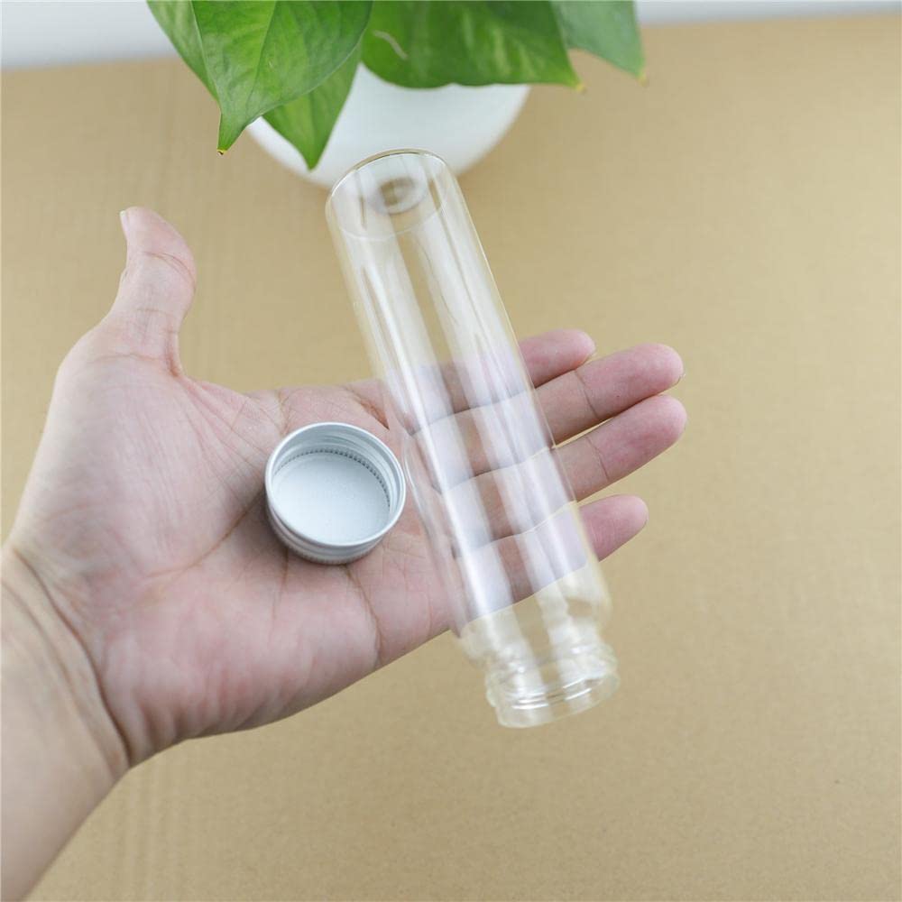 STORKY 15 pz/Lotto 37 * 150mm 120ml Provetta Bottiglia di Vetro Vaso Vuoto Contenitore Fai da Te Bottiglie di Stoccaggio di Spezie di Vetro Vasi Contenitori