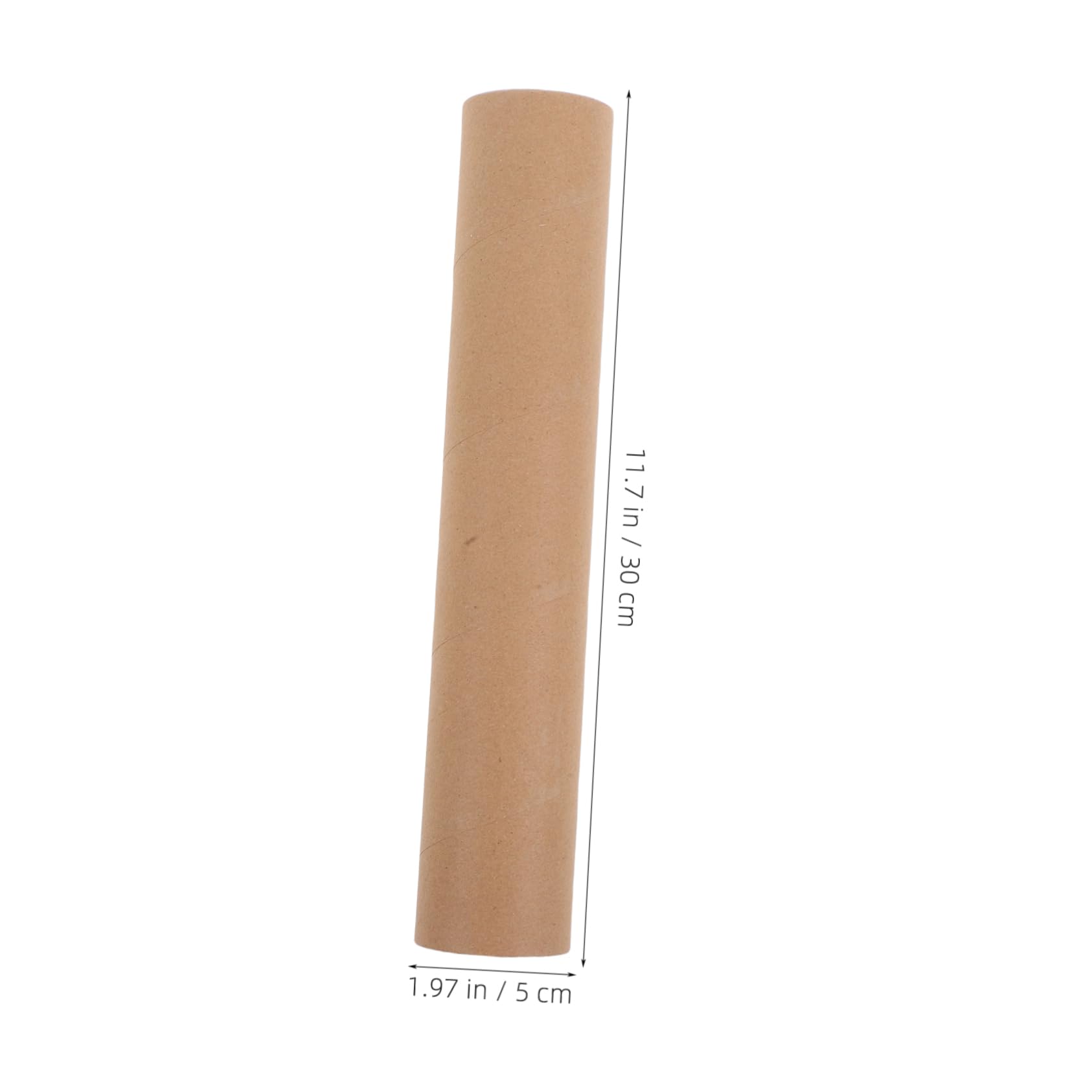 10pièces Tubes Expédition Carton Blanc Lot pour Emballage Protection de Documents Affiches Dessins
