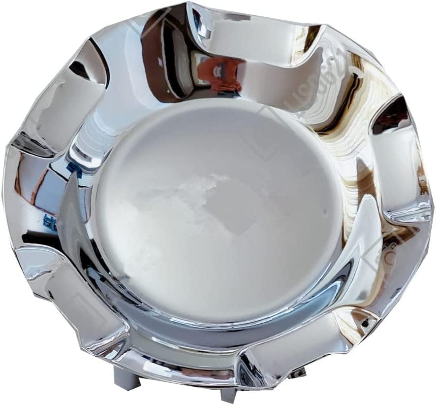 Miniatura 2 de 4 tapas centrales para rueda Chevy Silverado Tahoe Suburban Avalanche 2007-2013 plata (4 piezas plateado brillante)