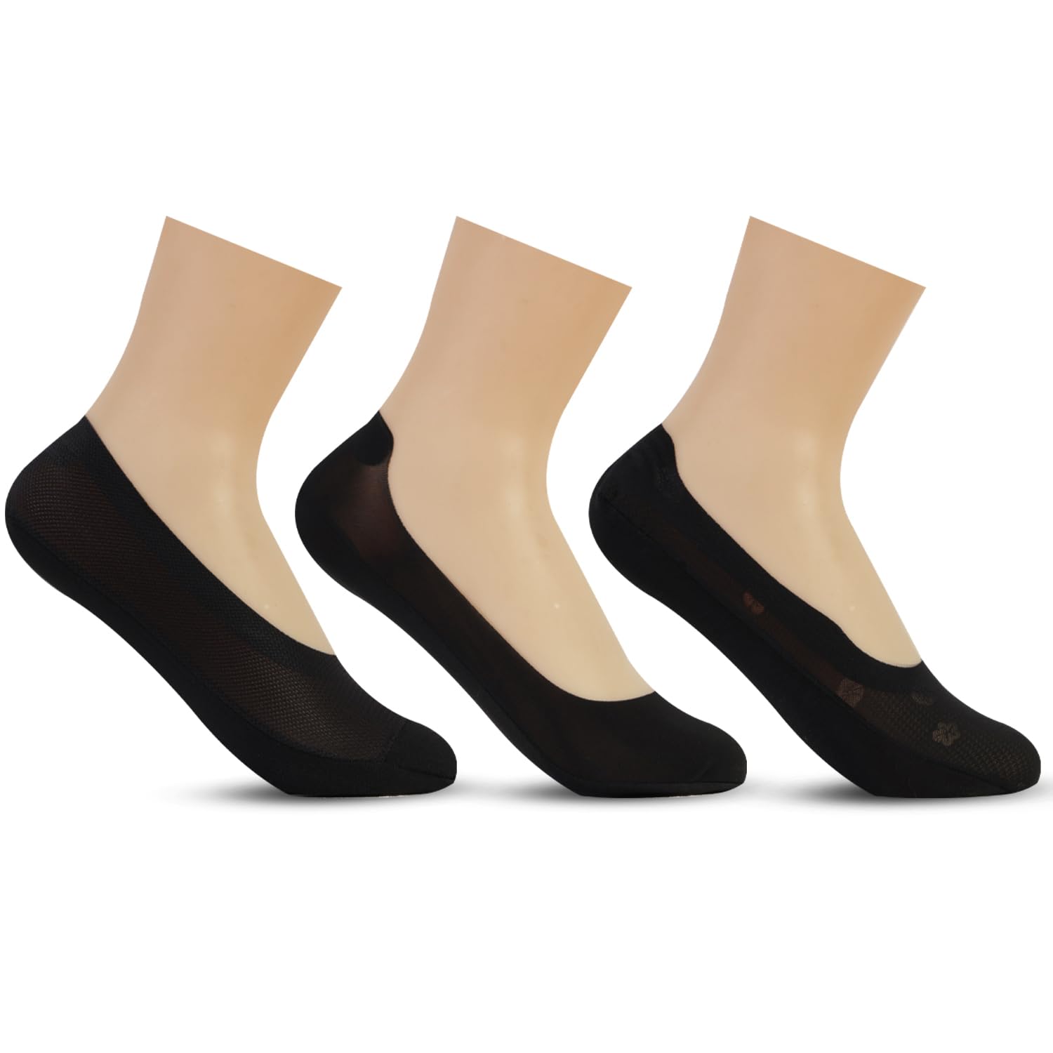 bonjour Women’s Low-Cut Ankle Socks (Pack of 3)-picture-7