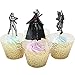 BETOP HOUSE Set of 24 Pieces Star Wars Theme Party Decorative Cupcake Topper for Kids Birthday Party (#1)