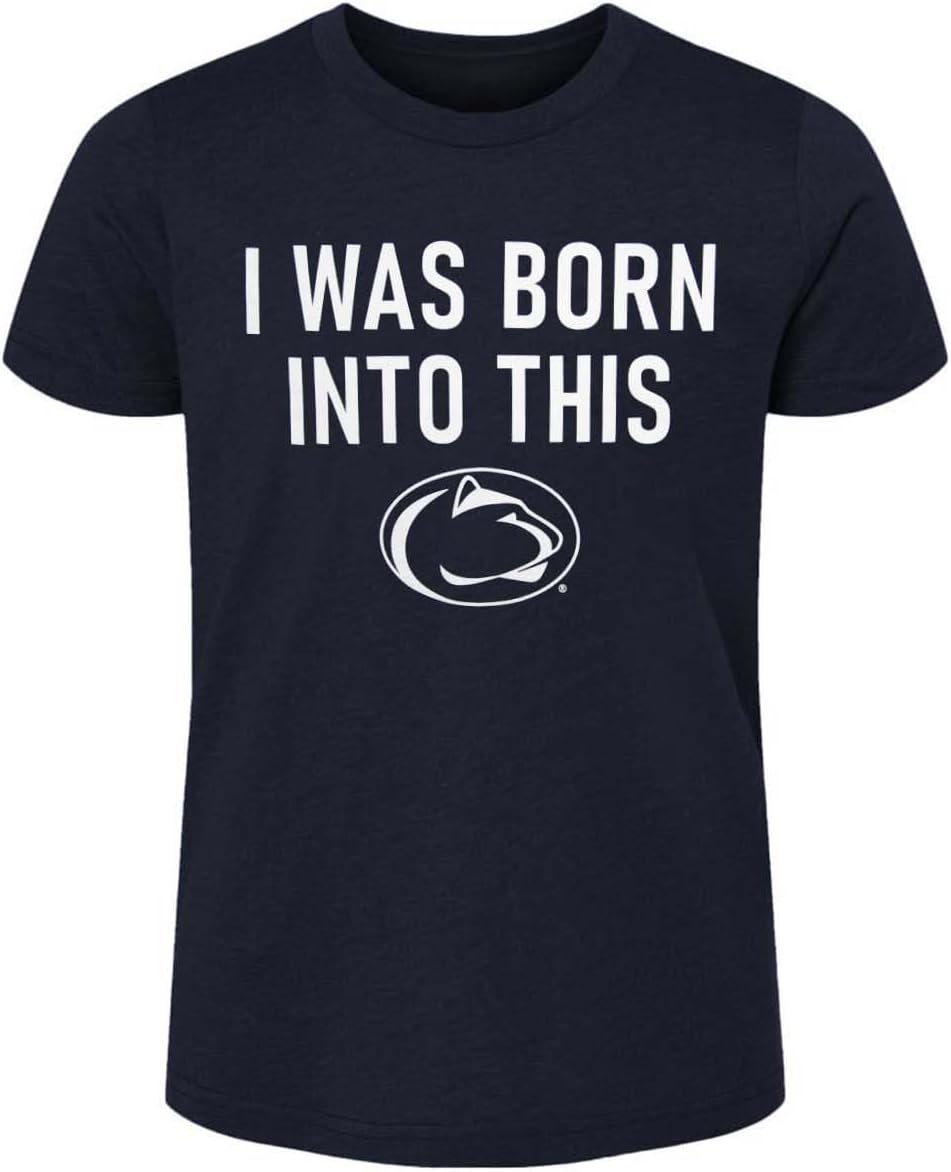 Penn State Officially Licensed Youth Born into This Short Sleeve T-Shirt