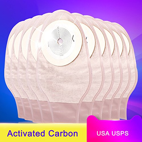 (Box of 20) Colostomy Bags,Disposable, Reusable,New Genuine