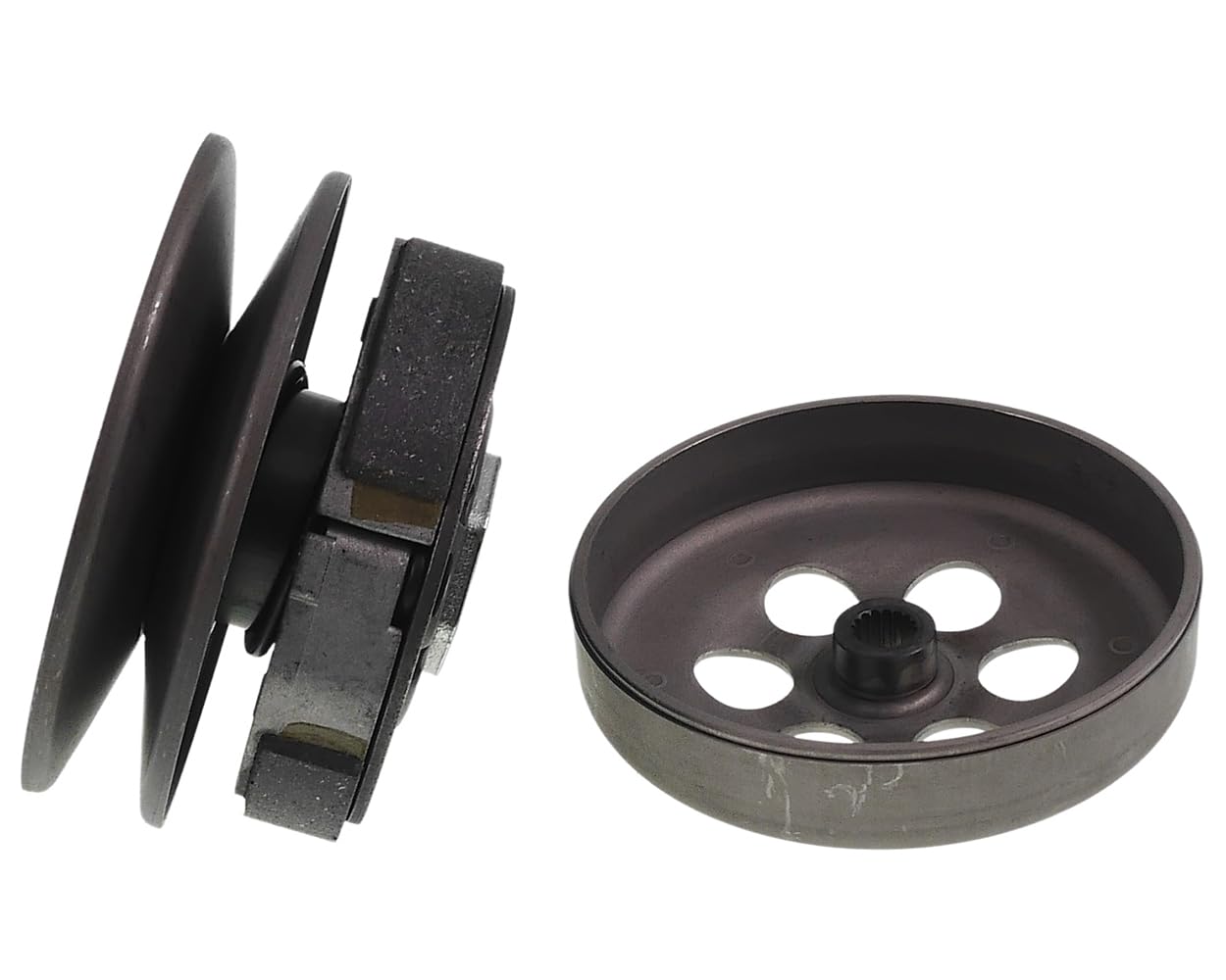 2EXTREME convertisseur cloche 112, compatible avec ATU Explorer Race GT50 | Prémonté: ressort contre-pression, embrayage et cloche; compatible avec ATU Explorer Race GT50, compatible avec Keeway RY6 50