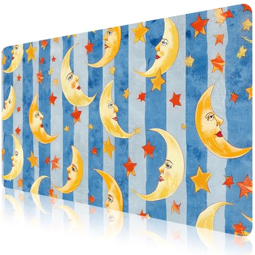 Cozynestcy �L���[�g�ȃu���[���[���X�^�[��^�}�E�X�p�b�h 31.5�C���`×15.7�C���` �J���C�C�p�^�[�� �f�X�N�g�b�v�}�b�g PU���U�[ �f�X�N�}�b�g ���I�}�E�X�p�b�h �m���X���b�v�e�[�u���}�b�g �K�[���Y ���f�B�[�X �I�t�B�X �ݑ�[�N �R