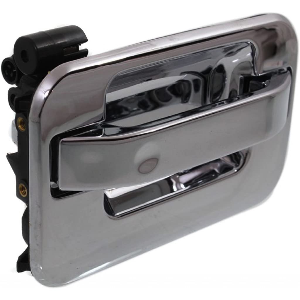 Torox Chrome Door Handle Covers For 2004-2014 Ford F-150 2dr Std/Ext Cab – 4-Piece Set With Keypad Hole 2 thumbnail image