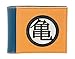 Dragon Ball Z Billetera Japanese Logo Nuevo Oficial Anime Naranja Bifold