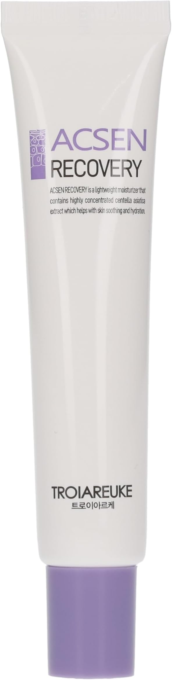 ACSEN Recovery Cream | Hydrating and Soothing Facial Moisturizer with Centella Asiatica, Olive Oil, and Squalane For Sensitive, Dry, and Dehydrated Skin, Reduces Signs of Acne Scars