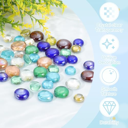 Cuentas de piedras preciosas artificiales para fijar flores en jarrones 3