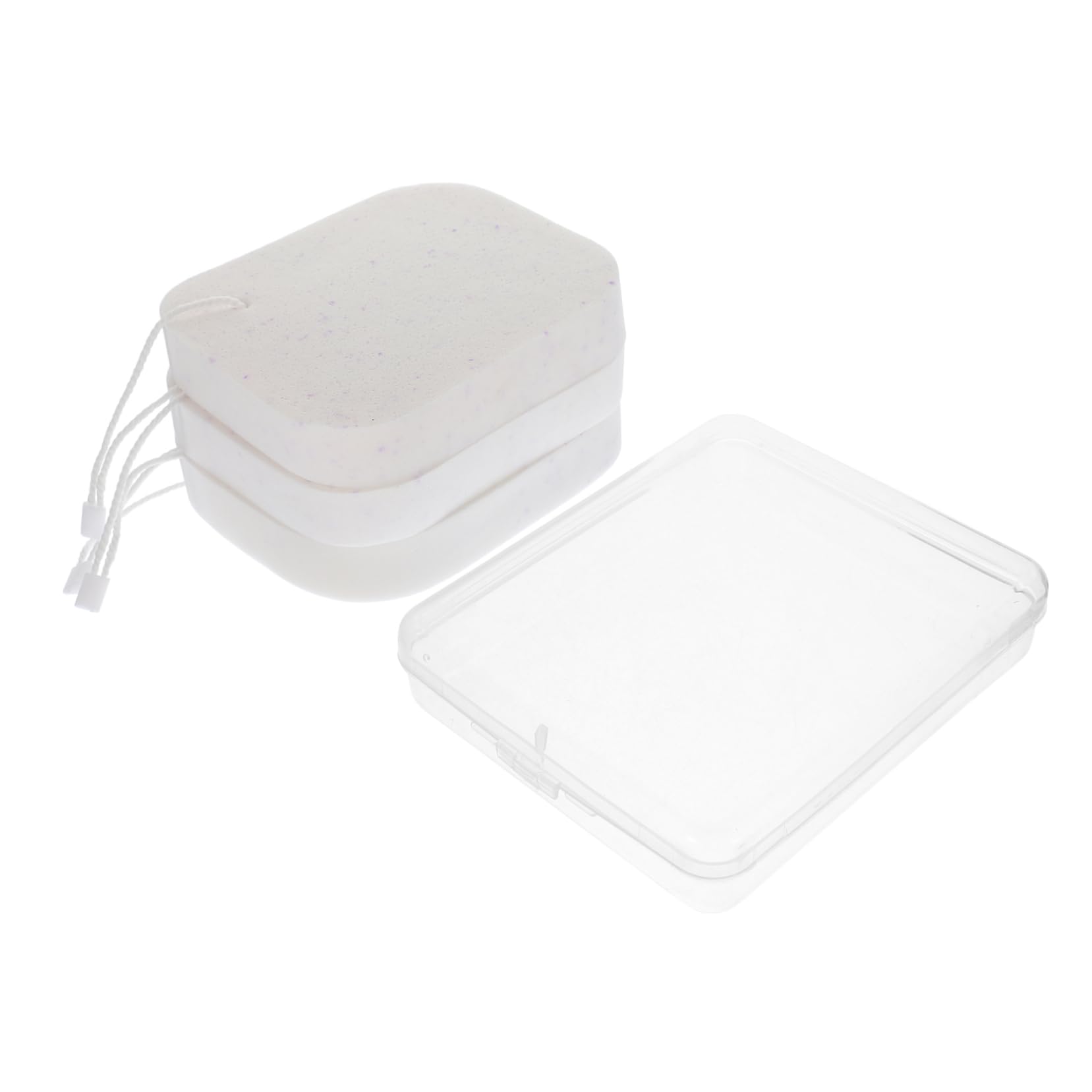 TOVINANNA 1 Set Soft Face Sponge for Gentle Cleansing Exfoliating Facial Wash Sponges Cleaning Tools for Makeup Removal Daily Skincare present for Women