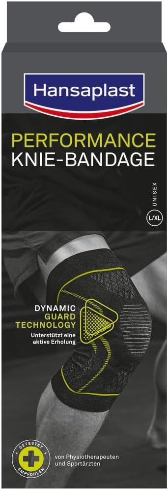 Hansaplast Performance Knie-Bandage, Kniebandage stabilisiert & entlastet...