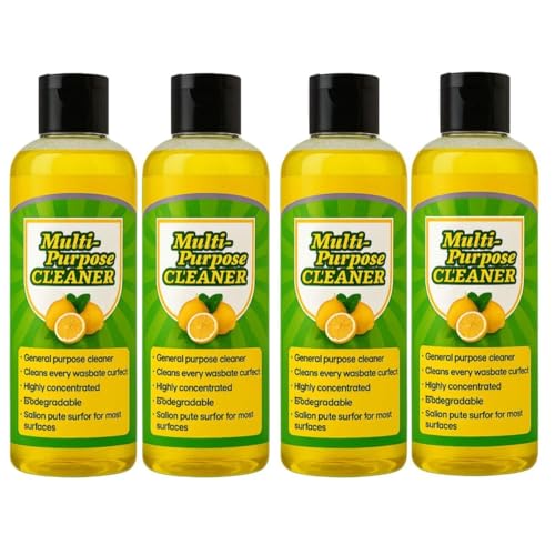 Image of All Purpose Multifunctional concentrated cleansing lotion, Multifunctional Cleaner Liquid, Multipurpose Cleaning, High-Performance Cleaning Agent for Kitchen & Bathroom (pack of 4)