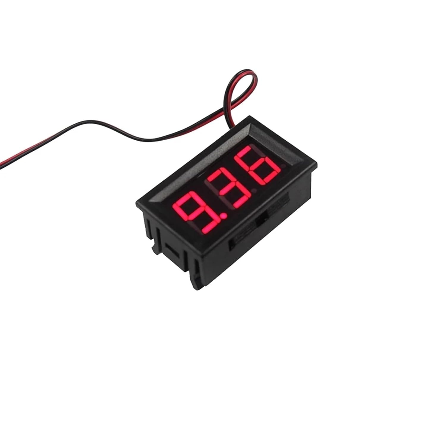 Digital Voltmeter DC 100V 10A Voltmeter Ammeter Blue + Red LED Amp Dual Digital Volt Meter Gauge Electromobile Motorcycle Car(10A-Red Green)