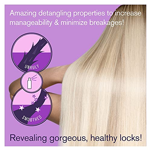 Bold Uniq Purple Leave In Conditioner For Dry & Damaged Blonde, Platinum & Gray/Silver Hair. Light Toning, Hydrating & Detangling. Peta-Approved, Vegan & Cruelty-Free. Sulfate & Paraben Free. #TOP6