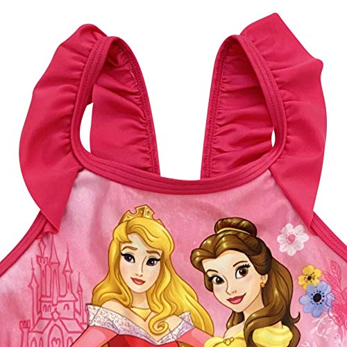 Disney Princess Toddler Girls One-Piece Bathing Suit Pink 4T #TOP2