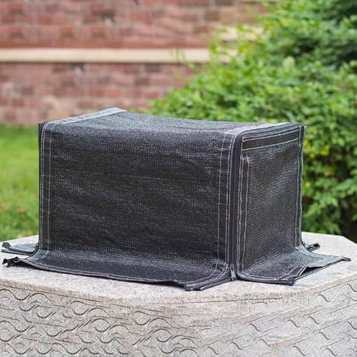 Red Anti Insectos Carpas de Jardín para Proteger Las Plantas del Sol, Jaula de Cultivo con Cremallera para Huertos Elevados, Red para Cubrir Arbustos de Arándanos, Protector de Flores de Malla(LxWxH 6