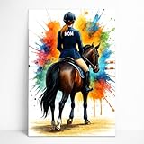 ✍CADEAU ÉQUITATION : Tous nos clients reçoivent un aperçu sous 24h de leur portrait avant impression et expédition des commande. Vous satisfaire est notre priorité.