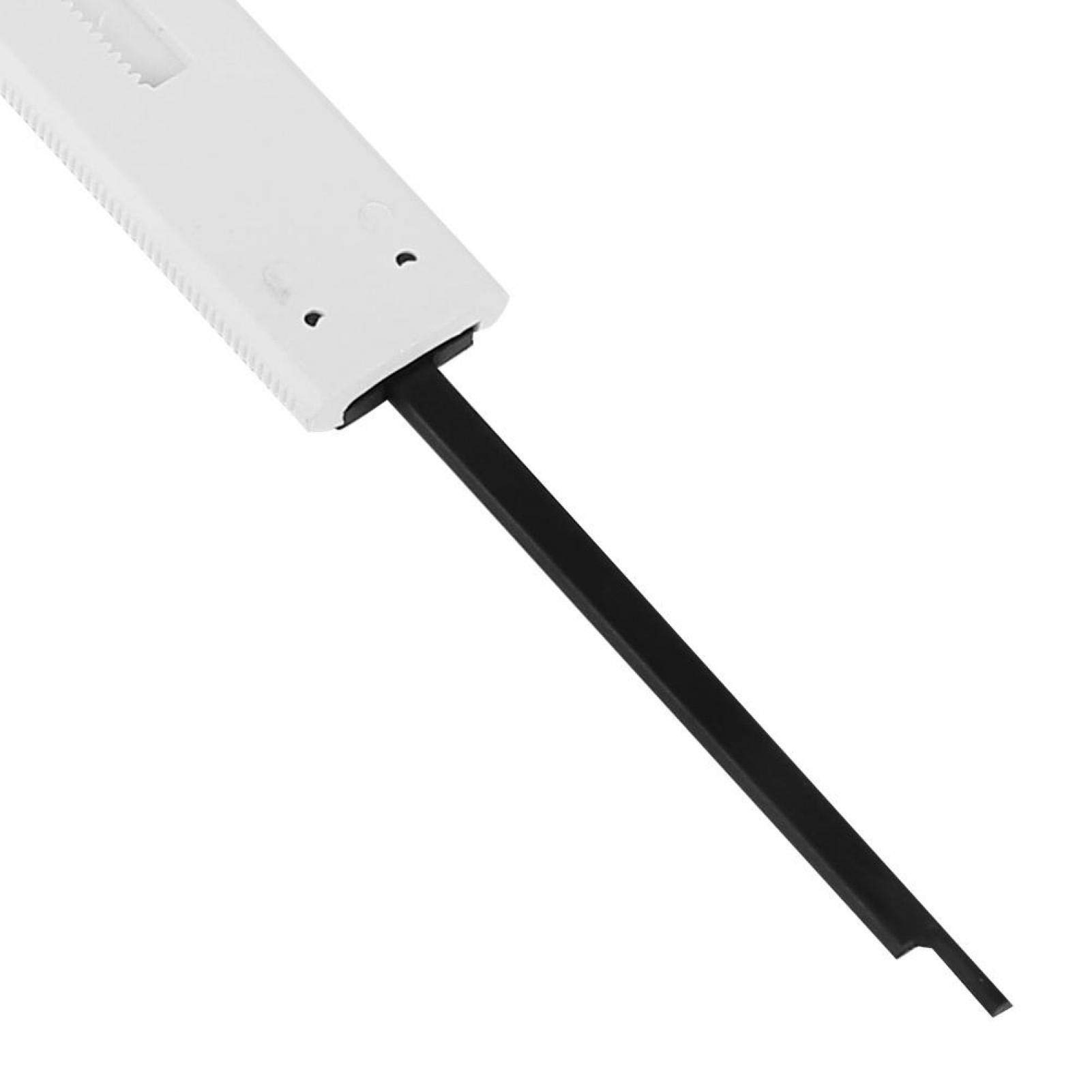 Calibro di Profondità Quadrante in Plastica Calibro a Corsoio Micrometro Professionale Strumenti di Misurazione di Alta Precisione con Quadrante Rotondo per Macchinisti Falegnami Artigianali(bianca)