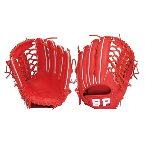 シュアプレイ SURE PLAY 硬式用グラブ SBG-AW Series 外野手用 グラブ袋付き 野球 硬式用グローブ 22SS RORレッドオレンジ 右投用