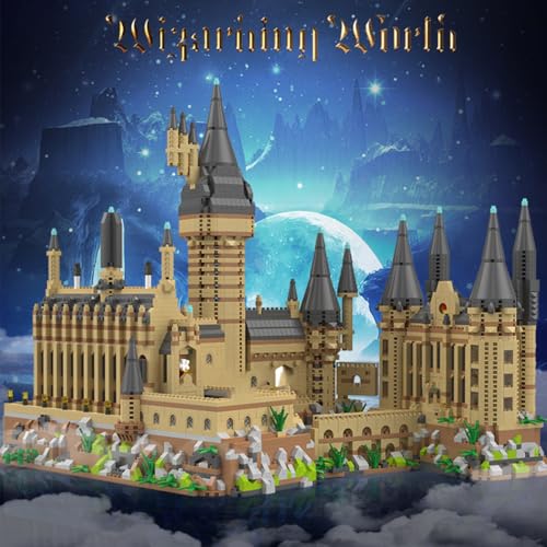 Architecture Set Harry Castle Micro Building Blocks Set(5400PCS) - Architectural Model Toys Gifts for Kid and Adult