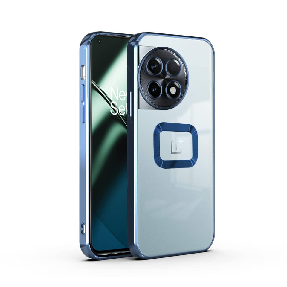 V-TAN Electroplated Logo View | Slim Shockproof | Soft TPU | Anti-Yellow Back Case Cover Compatible with Oneplus 11R,Oneplus 11R 5G, 1+11R (Blue) (B0C38Q65VK) Amazon Price History, Amazon Price Tracker