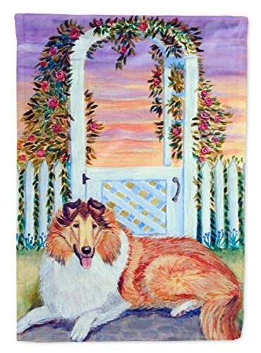 Collie Flag Canvas House Size drapeau extérieur résistant aux intempéries - 2