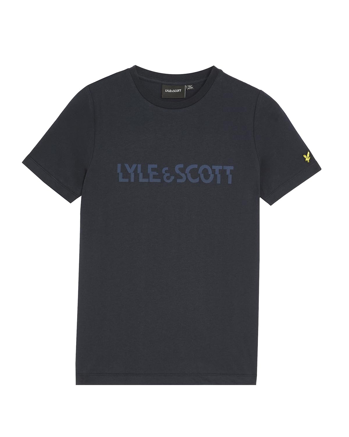 Lyle And Scott Boys Kids' Logo Regular Fit T-Shirt - Dark Navy Z271 - 12-13Y