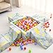 GOGOSO Ball Pit Balls for Toddlers Dogs Baby Boys Girls 2.2Inch Plasticball Toys for Kid Play Tent Birthday Slides Party Decor 170 pcs,Cream Mix