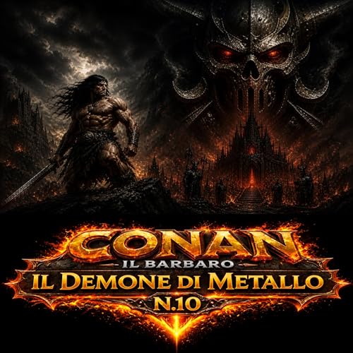 Conan il barbaro cap.10 Il demone di metallo di robert e. Howard | audiolibro italiano
