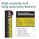 K KYUER High Capacity 72Wh 68+ 0C52862 0C52861 Laptop Akku für Lenovo ThinkPad T440 T440s T450 T450s T460 T460p T470p T550 T560 X240 X250 X260 X270 W550 W550s L450 L460 L470 P50s 45N1126 45N1127