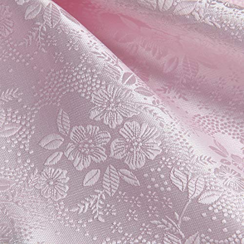 Image of HISDERN Ascot Ties for Men Paisley Floral Ascot and Pocket Square Set Classic Self Tie Mens Cravat Handkerchief for Wedding